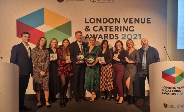 Venues by CH&CO wins big at London Venue Awards 2021