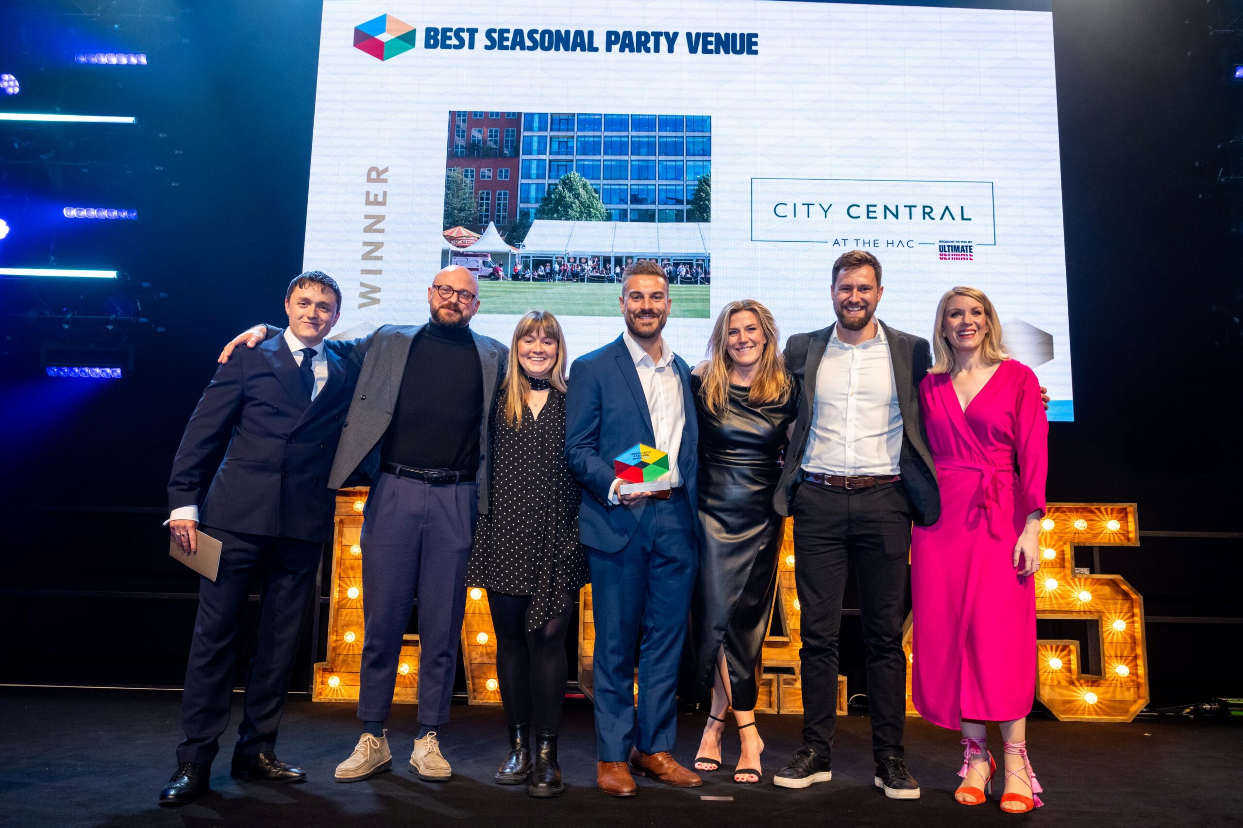 Ultimate and Create celebrate a successful London Venue and Catering Awards 2025