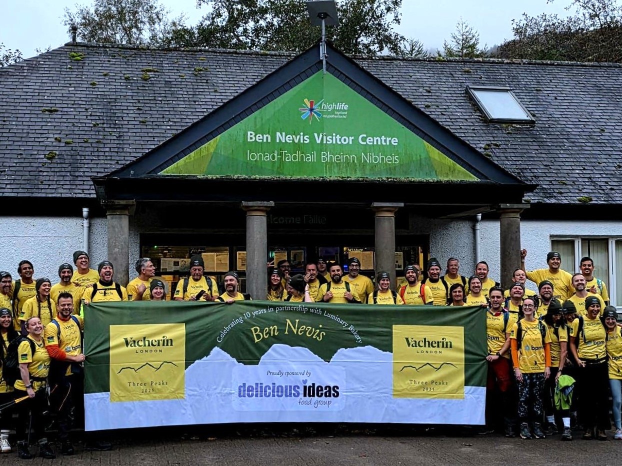 Vacherin celebrates its ten-year partnership with the Luminary Charity and Luminary Bakery